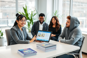 A visual guide to Easy and Safe Credit solutions, showcasing secured credit cards and educational resources for building credit.