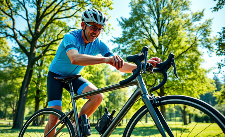 Image showing a bicycle wheel with a quick release mechanism.