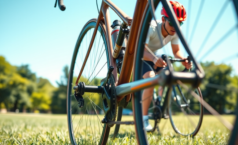 Illustration of a quick release mechanism used for bicycle wheels.