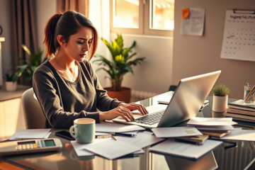 An illustration representing urgent financial options and quick cash solutions.