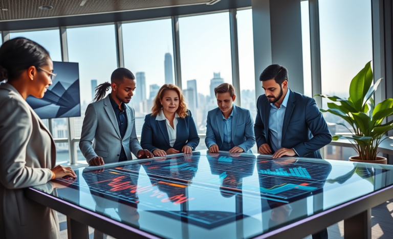 A visual representation of rapid simulation illustrating quick decision-making and value discovery.