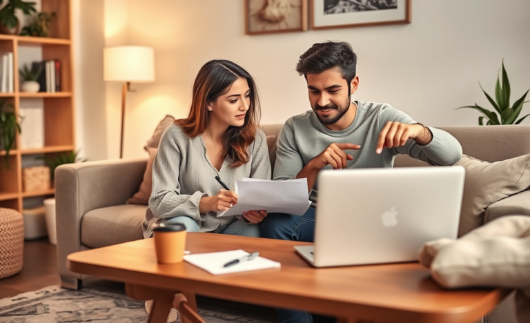 A person calculating financial installments for better planning.