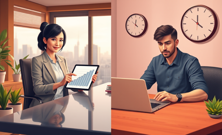 A visual representation of fixed and variable installment payment structures.