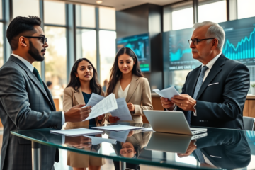 An illustration explaining the process of money creation and the role of banks in the economy.