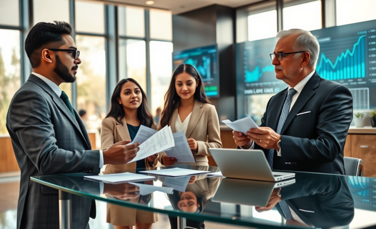 An illustration explaining the process of money creation and the role of banks in the economy.