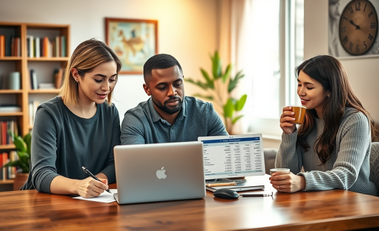 A person reviewing credit offer documents and assessing options.