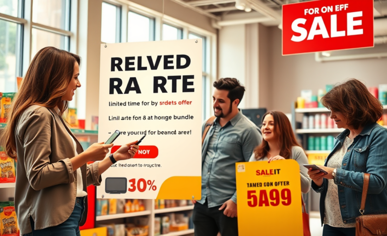 An infographic illustrating strategies to take advantage of reduced rate promotions.