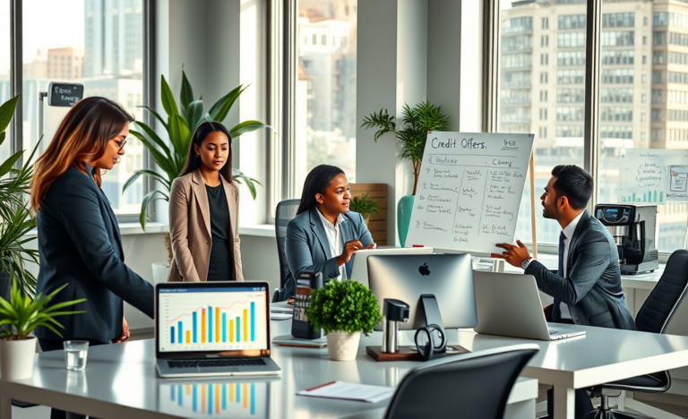 A visual representation of personalized credit offers and their workings.