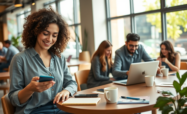 An illustration depicting the process of obtaining digital loans through online platforms.